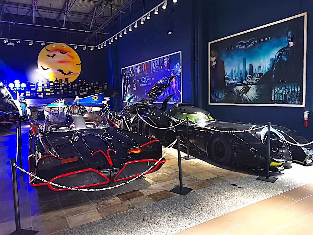 “We’ve got separate areas like the Bat Cave, which houses five of the original Batmobiles, including the one from the first Batman movie and the original TV series vehicle that Adam West drove in the 1966 TV series Batman” Donald Keene. Photo by Alonso García Puentes.