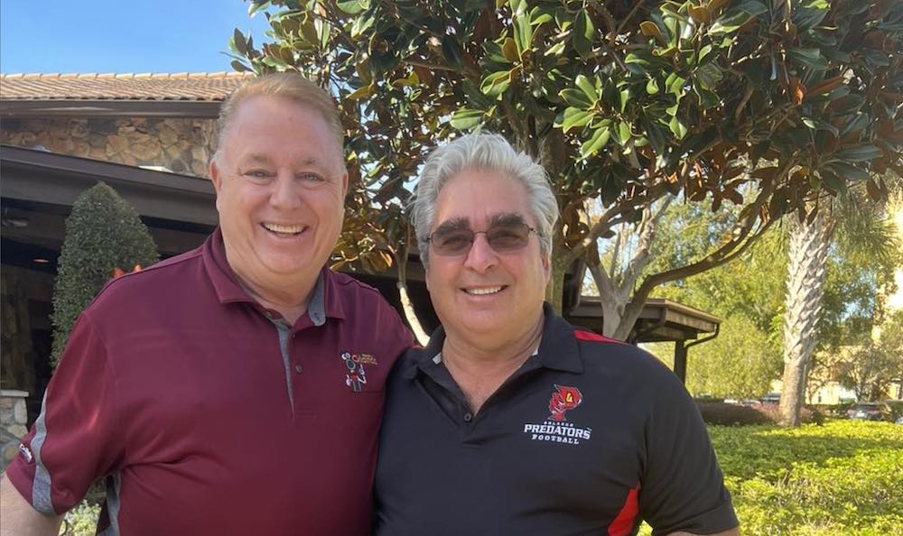 John Cheney, the visionary owner of the Orlando Predators, pictured with Scott Matthews, CEO of iTouchOrlando. Photo credit: iTouchOrlando IG.